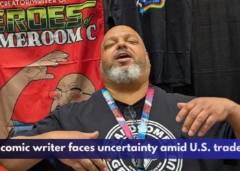 Ajax comic writer faces uncertainty amid U.S. trade war
