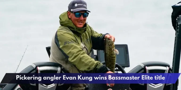 Pickering angler Evan Kung wins Bassmaster Elite title