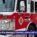 Ajax house fire damages 3 homes, police call it suspicious Ajax house fire damages 3 homes, police call it suspicious