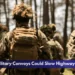 Ontario Military Convoys Could Slow Highway 401 Traffic