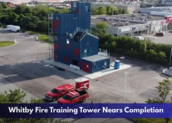 Whitby Fire Training Tower Nears Completion Whitby Fire Training Tower Nears Completion