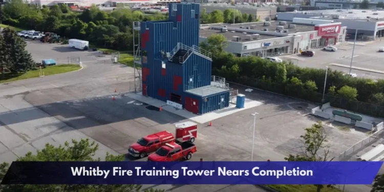Whitby Fire Training Tower Nears Completion Whitby Fire Training Tower Nears Completion