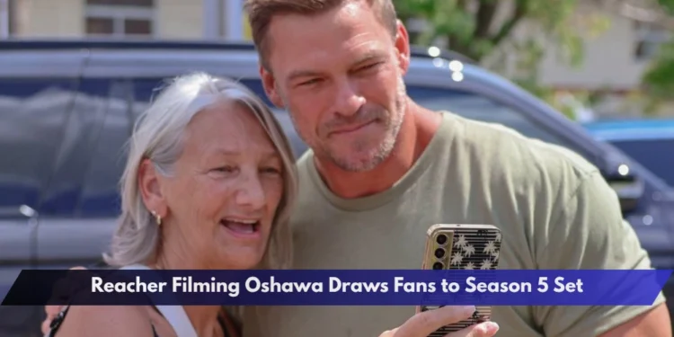 Reacher Filming Oshawa Draws Fans to Season 5 Set Reacher Filming Oshawa Draws Fans to Season 5 Set