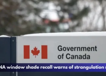SANA window shade recall warns of strangulation risk