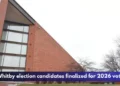 Whitby election candidates finalized for 2026 vote