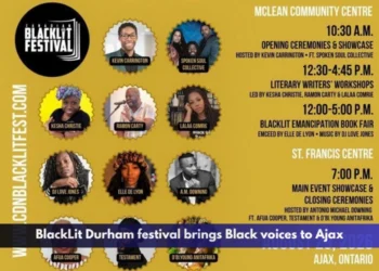 BlackLit Durham festival brings Black voices to Ajax