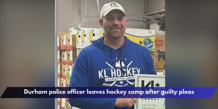 Durham police officer leaves hockey camp after guilty pleas