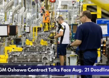 GM Oshawa Contract Talks Face Aug. 21 Deadline