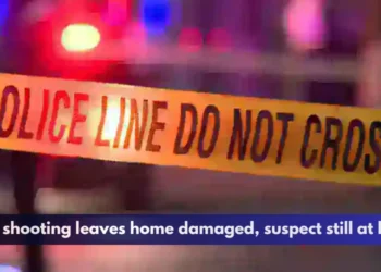 Ajax shooting leaves home damaged, suspect still at large
