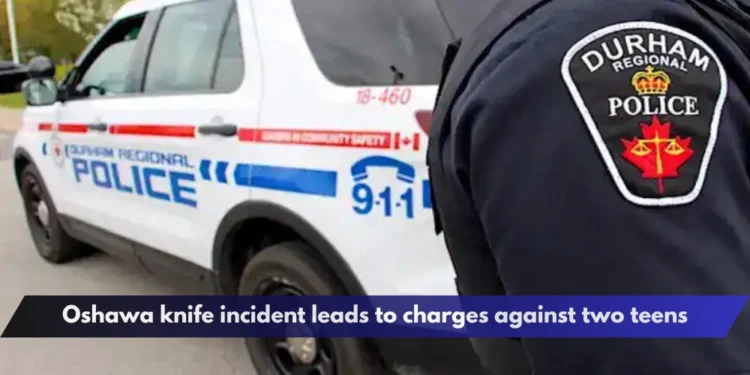 Oshawa knife incident leads to charges against two teens