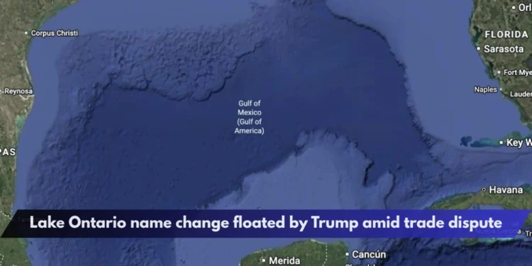Lake Ontario name change floated by Trump amid trade dispute