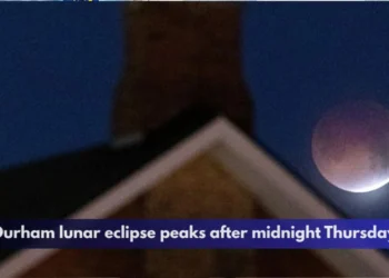Durham lunar eclipse peaks after midnight Thursday