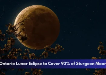 Ontario Lunar Eclipse to Cover 93% of Sturgeon Moon Ontario Lunar Eclipse to Cover 93% of Sturgeon Moon