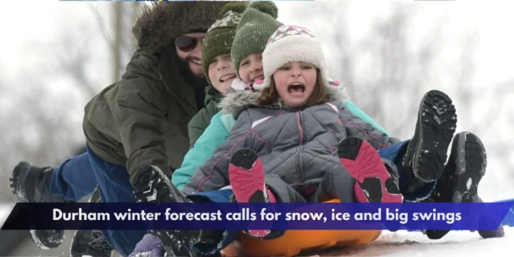 Durham winter forecast calls for snow, ice and big swings