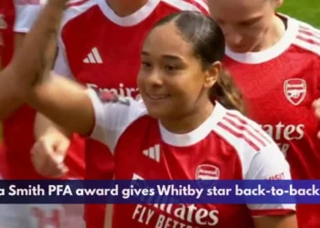 Olivia Smith PFA award gives Whitby star back-to-back wins