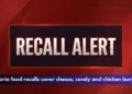 Ontario food recalls cover cheese, candy and chicken burgers Ontario food recalls cover cheese, candy and chicken burgers