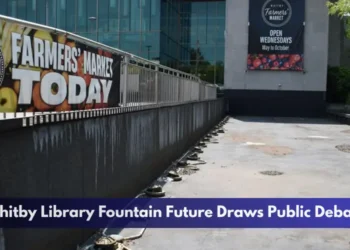 Whitby Library Fountain Future Draws Public Debate
