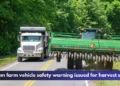 Durham farm vehicle safety warning issued for harvest season