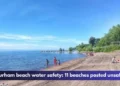 Durham beach water safety: 11 beaches posted unsafe