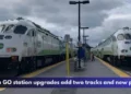 Oshawa GO station upgrades add two tracks and new platform