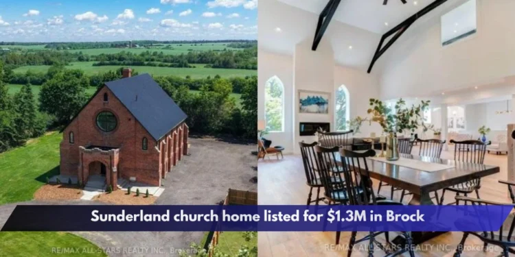 Sunderland church home listed for $1.3M in Brock