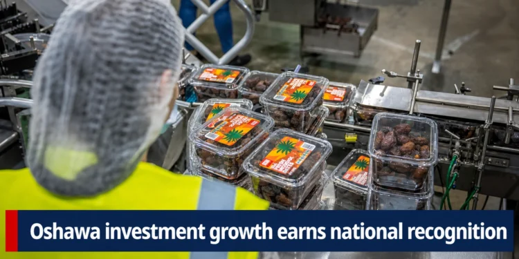 Oshawa investment growth earns national recognition