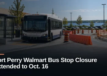 Original editorial featured image for: Port Perry Walmart Bus Stop Closure Extended to Oct. 16