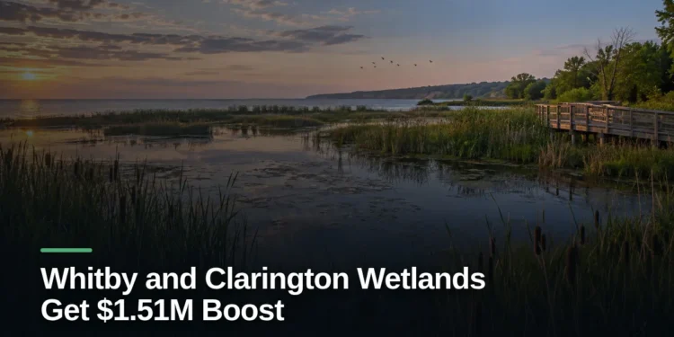 Original editorial featured image for: Whitby and Clarington Wetlands Get $1.51M Boost