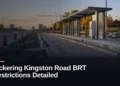 Original editorial featured image for: Pickering Kingston Road BRT Restrictions Detailed