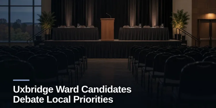 Original editorial featured image for: Uxbridge Ward Candidates Debate Local Priorities