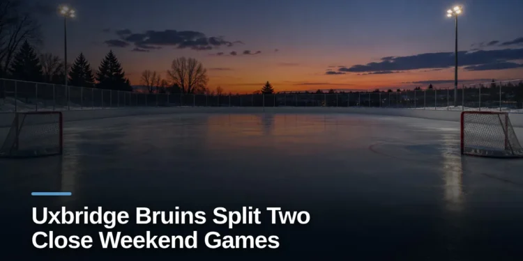 Uxbridge Bruins Split Two Close Weekend Games Original editorial featured image for: Uxbridge Bruins Split Two Close Weekend Games