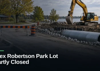 Original editorial featured image for: Alex Robertson Park Lot Partly Closed