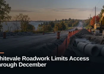 Whitevale Roadwork Limits Access Through December Original editorial featured image for: Whitevale Roadwork Limits Access Through December