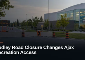 Audley Road Closure Changes Ajax Recreation Access Original editorial featured image for: Audley Road Closure Changes Ajax Recreation Access