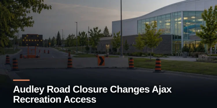 Original editorial featured image for: Audley Road Closure Changes Ajax Recreation Access