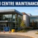 Brooklin community centre and library during scheduled maintenance
