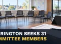 Community meeting room and applications with the headline Clarington Committees Seek 31 New Members