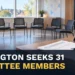 Community meeting room and applications with the headline Clarington Committees Seek 31 New Members