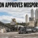 Aggregate pit and material-production equipment representing approved Mosport Main Pit plants