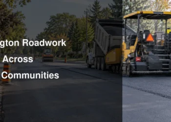 Municipal asphalt resurfacing illustrating Clarington road rehabilitation