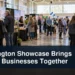 Community business exhibition with the headline Clarington Showcase Brings Local Businesses Together