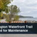 Clarington waterfront trail maintenance closure with the headline Clarington Waterfront Trail Closed for Maintenance