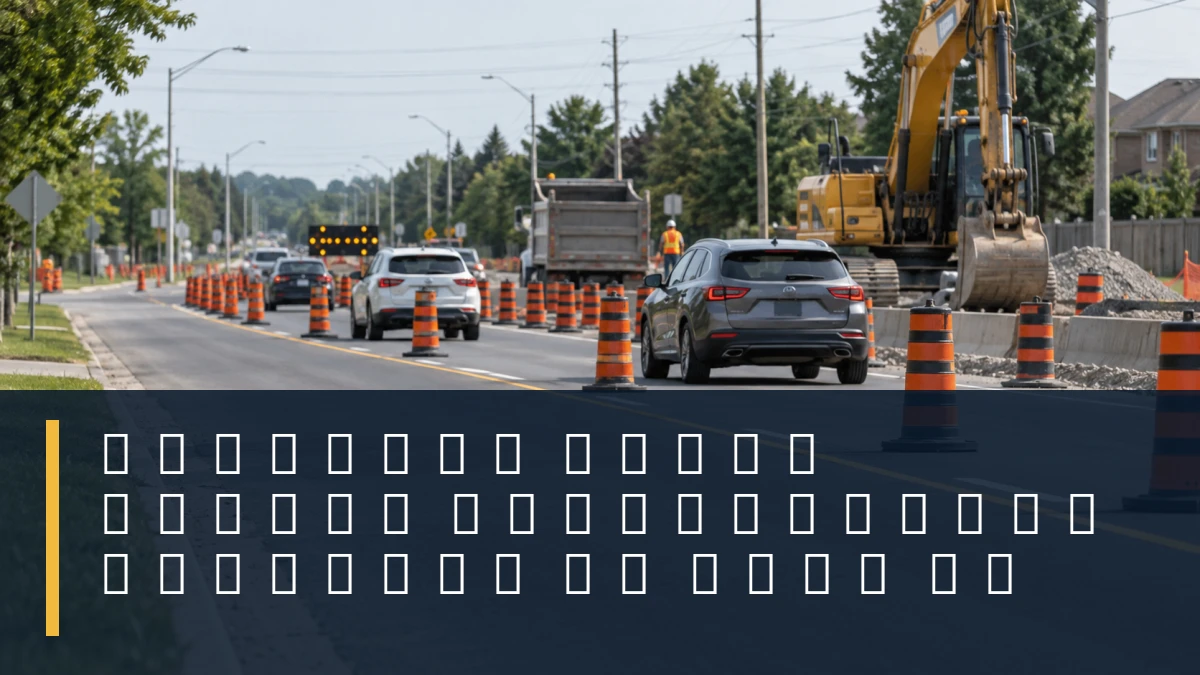 Original local-news image with the headline Courtice Bloor Street Restrictions Continue to Oct. 31