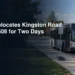 DRT Relocates Kingston Road Stop 1608 for Two Days DRT Relocates Kingston Road Stop 1608 for Two Days