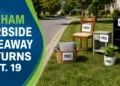 Reusable household items marked free during Durham Curbside Giveaway Day