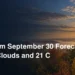 Durham September 30 Forecast: Sun, Clouds and 21 C