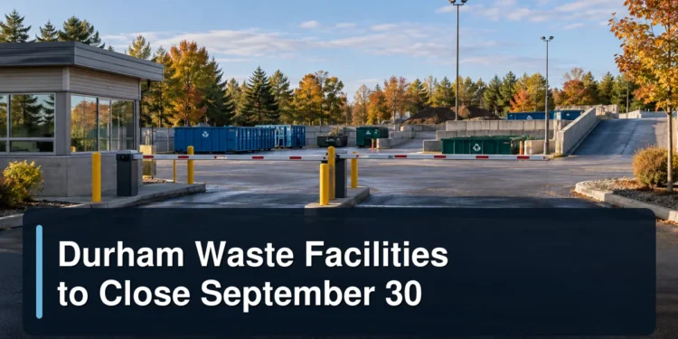 Durham Waste Facilities to Close September 30 Original editorial featured image for: Durham Waste Facilities to Close September 30