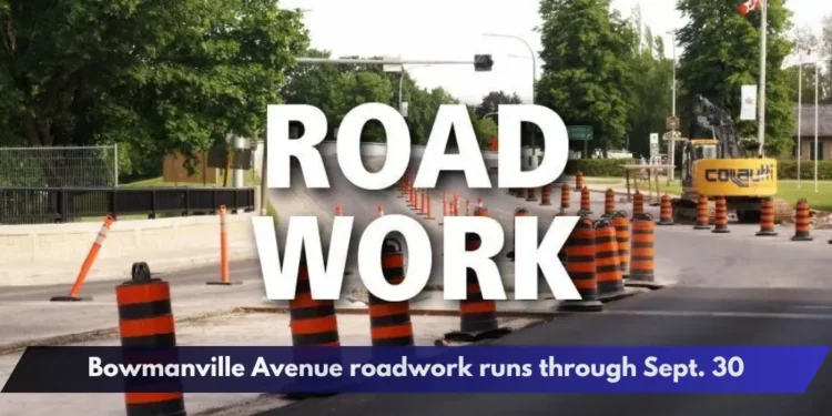 Bowmanville Avenue roadwork runs through Sept. 30