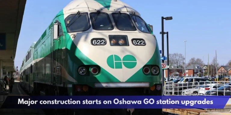 Major construction starts on Oshawa GO station upgrades