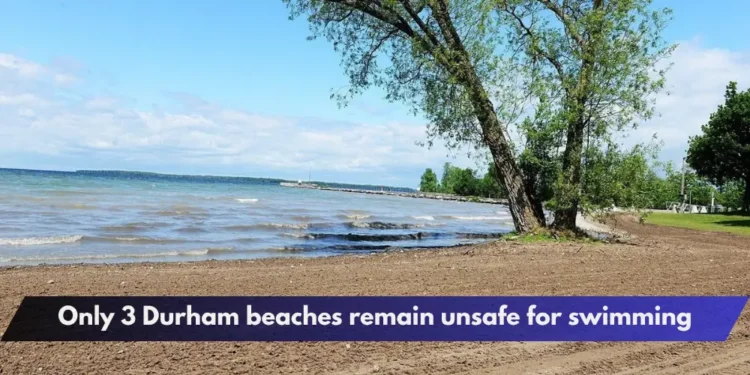Only 3 Durham beaches remain unsafe for swimming